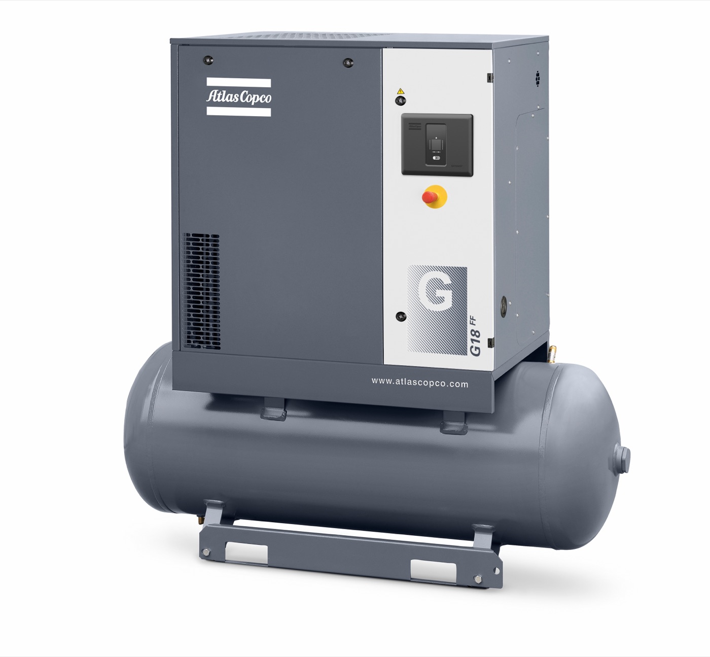 Atlas Copco G18 med tank